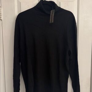 Banana Republic Classic Black Turtleneck Sweater
